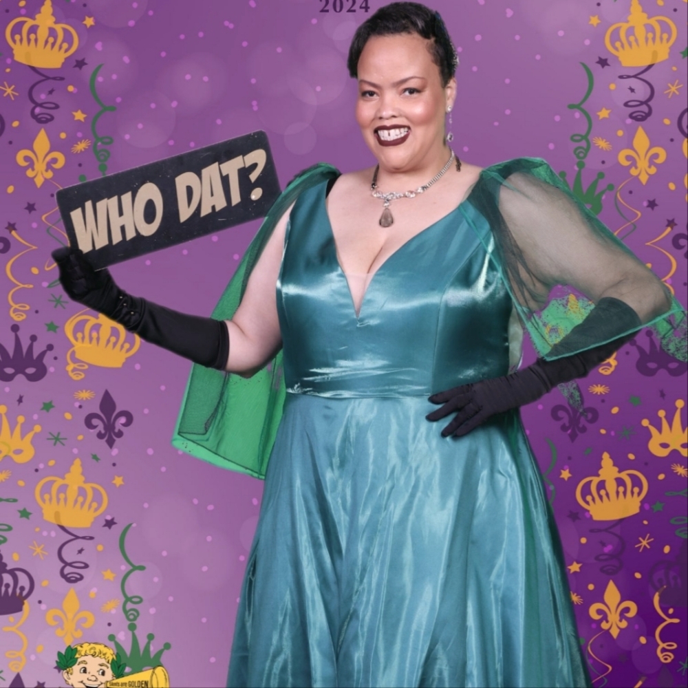 Emerald Green evening dress